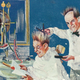 An electric haircut of the future (scanned from the August 1923 issue of Practical Electrics magazine)
